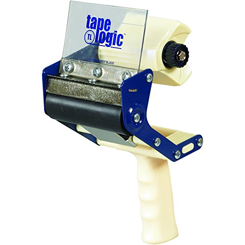 BOX USA (1 Pack) Heavy-Duty Carton Sealing Tape Dispenser, 4', Blue/White