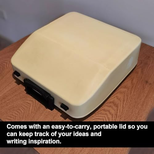 FQEXNFW Old-Fashioned Traditional Portable Manual Typewriter,Vintage Typewriter for a Nostalgic Flow - Manual Typewriter Portable,Normal Typing,Easy to Use,Literary Gifts for Writers