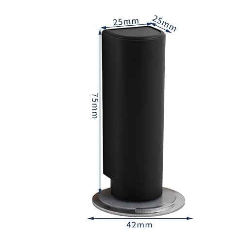 Stainless Steel Door Stop Without Drilling Thin Base