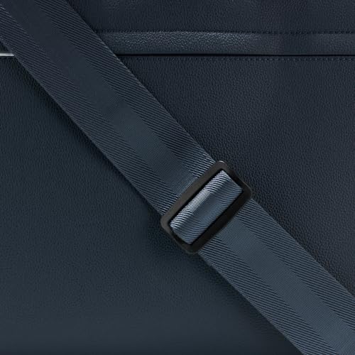BOSS, Ray Soft Leather Brief Case, colony blue, PCE.