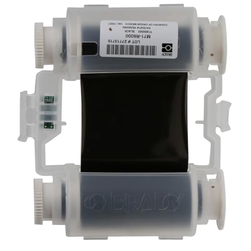 Brady - M71-R6000-BRADY B71 Series R6000 Printer Ribbon (M71-R6000) - Black - 150' Length, 2" Width