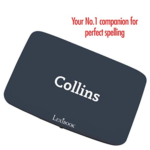 LEXiBOOK - Collins Electronic Pocket Spellchecker with Battery, Blue/White, DC753EN