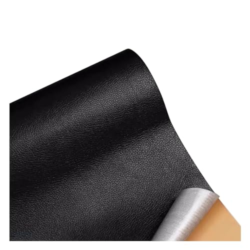 Fabric Adhesives Large Self Adhesive Leather Repair Kit, Faux Leather Repair Patches for Furniture, Black Leather Patch for Repair Sofa Car Seat Chair Luggage(100x500cm/39.37x196.85in)