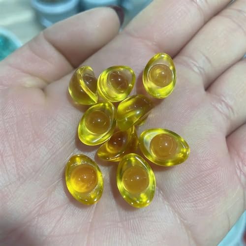 OQATNXUR Colors Crystal Shoe-Shaped Gold Ingot Paperweight Glass Craft Home Decoration Arts&Collection Furnishing Ornaments Decor(1000g)