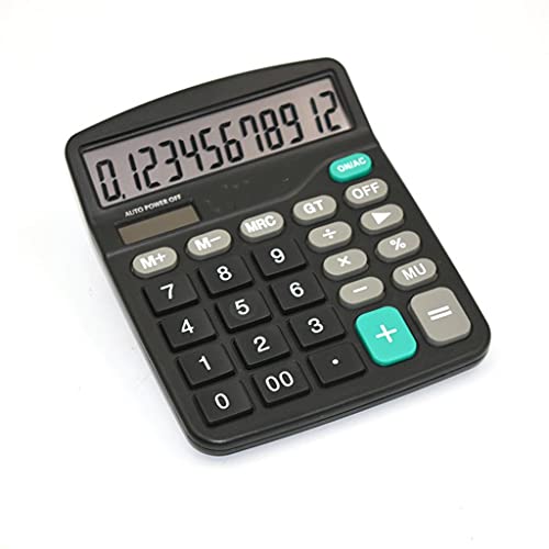 TEOYETTSF 12 Digits Electronic Large Screen Desktop Calculators Home Office School Calculators Financial Accounting Tools