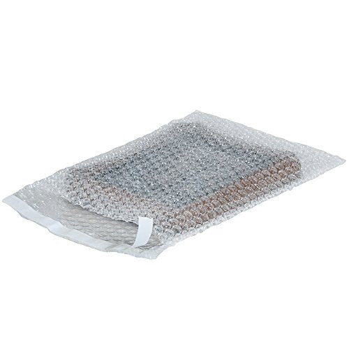 Aviditi (100 Pack) 18 x 23-1/2 Inch, Self-Seal Bubble Pouch Bags, Clear, for Cushioning, Packing, Shipping, Moving and Storage