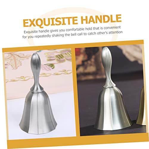 Bell,wall hanging decoration 10 Pcs Desktop Bell Restaurant Hand Bell Manual Restaurant Bell Dining Table Bell Hotel Call Bell Dinner Bell Customer Bell Teacher Bell Bar Bell Handheld Bell Game Bell Z