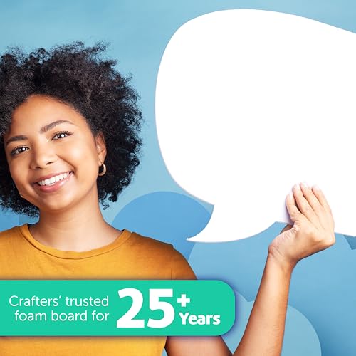 Flipside Products 32" x 40" White Acid Free Foam Board, Arts and Crafts, 3/16" Thick, Presentations, Large Signboards, Backing Board, Display, Pack of 25