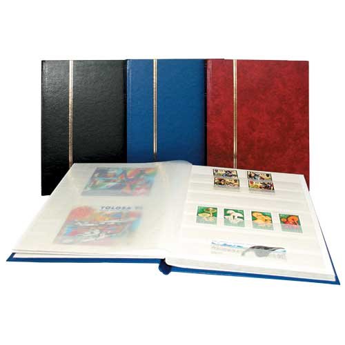 SAFE 141-3 Stockbook Book Format 16 Black Pages