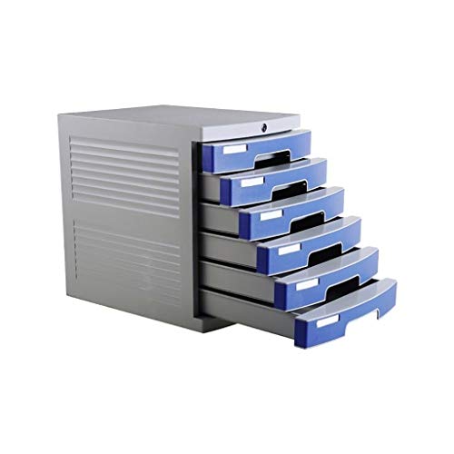 SDVantage Flat File Cabinet, 6-Layer Drawer Storage Organization, with Lock/Blank Label,Suitable for Office Supplies