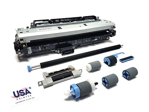 USA Printer Q7543-67909-DMK-USA (Q7543A RM1-2522) Maintenance Kit for HP LaserJet 5200 Includes RM1-2522 Fuser, RM1-2485 Transfer Roller, & Tray 1-3 Roller Kit