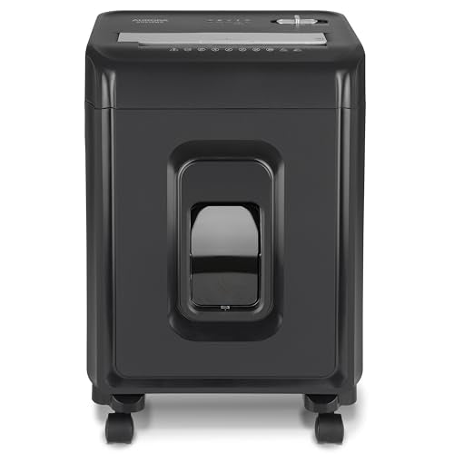 Aurora AU830MA High-Security 8-Sheet Micro-Cut Paper and Credit Card Shredder/ 20 Minutes/Security Level P-5