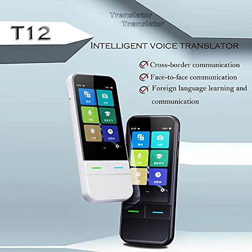 AI Voice Real Time Translator 138 Multi Online Languages Voice-Record 3.1 Inch Big Touch Screen Learning Conversion T11