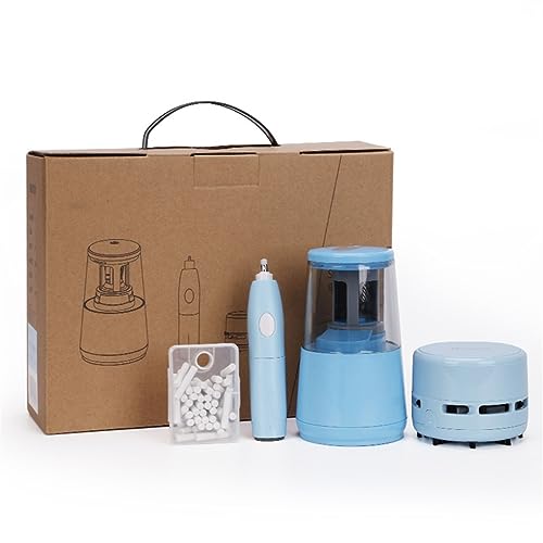 ZSRUIKJN Stationery Set Primary School Students 1st and 2nd Grade Supplies Electric Pencil Sharpener Combo