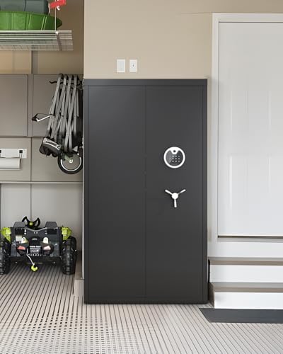 30-40 Gun Safe, Biometric Gun Safe for Home Rifles and Pistols