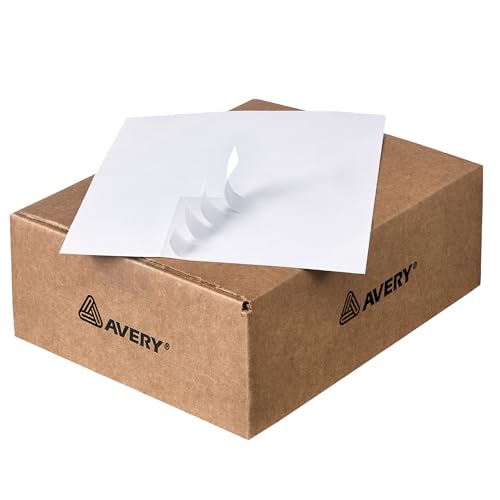 Avery Address Labels for Copiers, 1" x 2-13/16", 16,500 White Labels (5334)