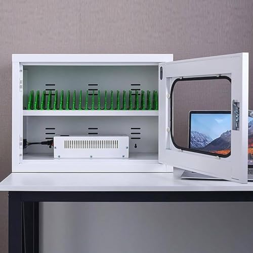 Jiangtaom Cell Phone Charging Stations Cell Phone Charging Stations,Mobile Charging -Storage Box,Rechargeable Mobile Phone Organized Cabinet,Office Classroom(20Slots)