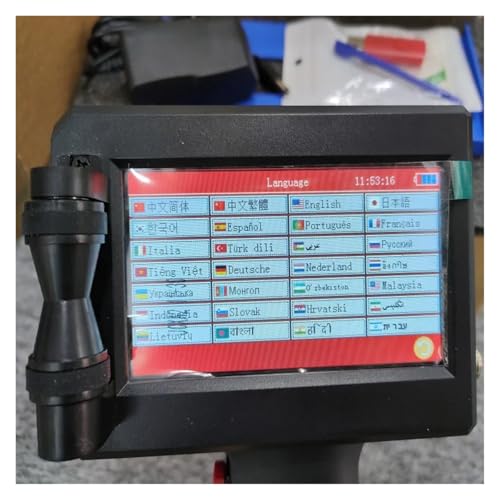 ZDGsrgWRG 25languages 12.7mm Online Inkjet Coding Printer Fast-Dry Ink