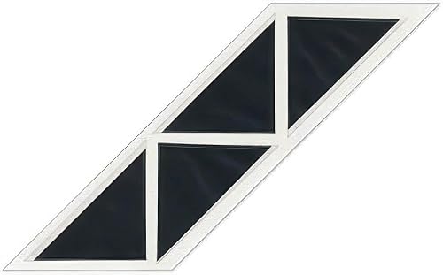 StoreSMART Peel and Stick Calendar Corners - Black Plastic - 300 Pack - STB1336BK-300