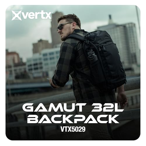 Vertx Gamut 32L Pack Backpack for Everyday Use, Versatile Design, Ideal for Travel, Work, and Outdoor Adventures, Black - One Size