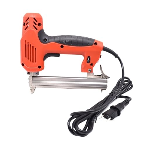 Oil-Free Pneumatic Staple Gun Heavy-Duty Stapler Electric Staples Gun 1022J Electric Tool for Home Improvement and Woodworking with 400pcs Staple