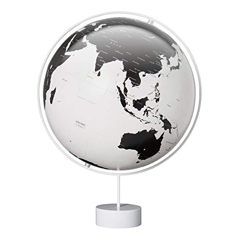 Watanabe 教具 Edison Design Globe Corona W – 3602 Steel Base Ball Diameter 26 cm Scale 4,850 Million Quarter 1