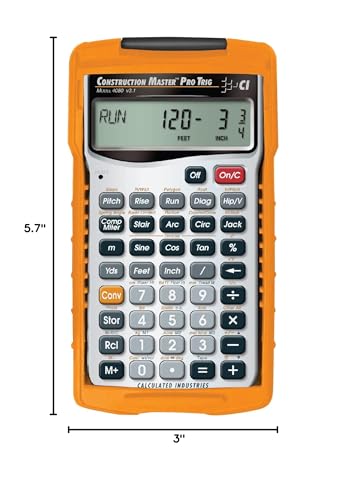 Calculated Industries 4080 Construction Master Pro Trig Calculator