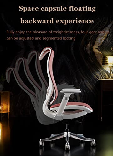 Ergonomic Mesh Office Chair High Back Table and Chair with Adjustable Armrest Rotating Computer Work Chair with Lumbar Support
