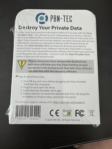 Hard Drive Shredder Stick for Windows - Data Destruction Tool