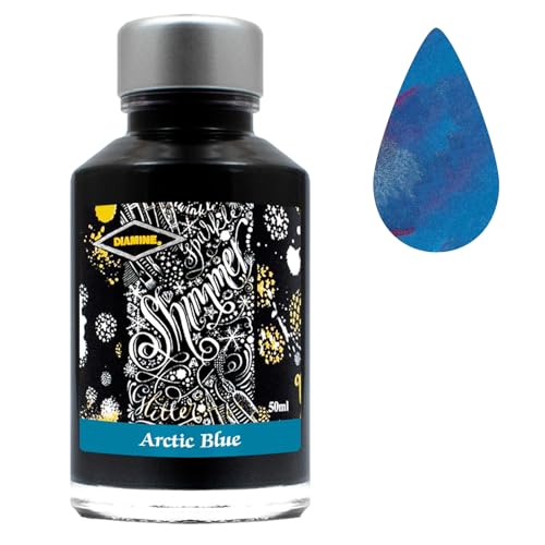 Diamine Christmas Colletion Ink Bottles 50ml with Sparkly Shimmer/Glitter Ink - Perfect Gift for Colleagues, Family & Friends Stationery Lovers! (Harmonious Collection 2)