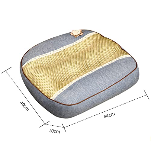 UOHLCX Mat Seat Cushion Waist Back Office Chair Learning Car Increase Thickening Pad High Female(E)