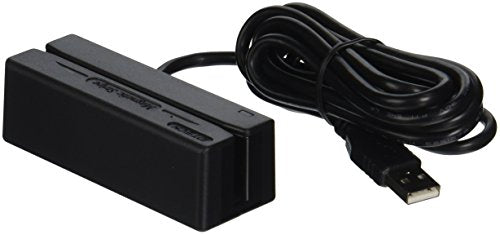 Idtech IDMB-334112B MiniMag II MagStripe Reader, Track 1 and 2, USB Keyboard Emulation, Black