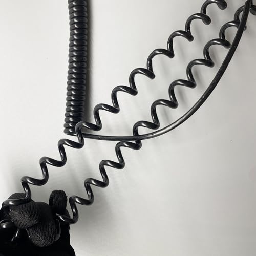 5 Core 17AWG Expandable Power Spiral Cable Coiled Mains Flex Cord
