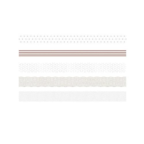 UOHLCX Planner Handbook Decorative Paper Washi Masking Tape Set School Art Supplies Stationery