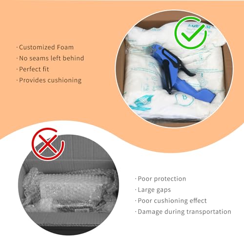 Expanding Foam Bag Quick for Shipping 40 Pack of 18"x22" Faster Foaming Better Shaping Handy Foam Room Temperature Packaging Bag #40 (40 PACK)