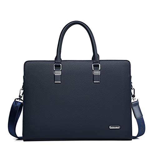 FSD.WG]Business Bag Leather Briefcase Shoulder Laptop Business Bag for Men