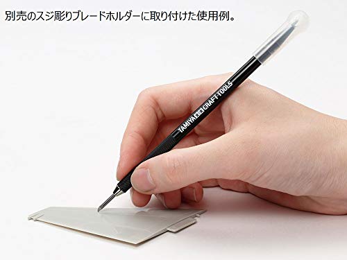 TAMIYA Craft Tool Series No.135 Carbide Blade for Thread Carving 0.1mm Tool for Plastic Model 74135
