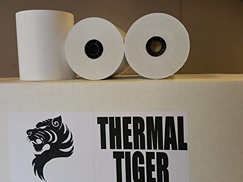 Thermal Tiger 3 1/8" x 230' Thermal Paper Rolls Made For Ready Print T20, ESPON TM-T70 Printer (50 Rolls/box)