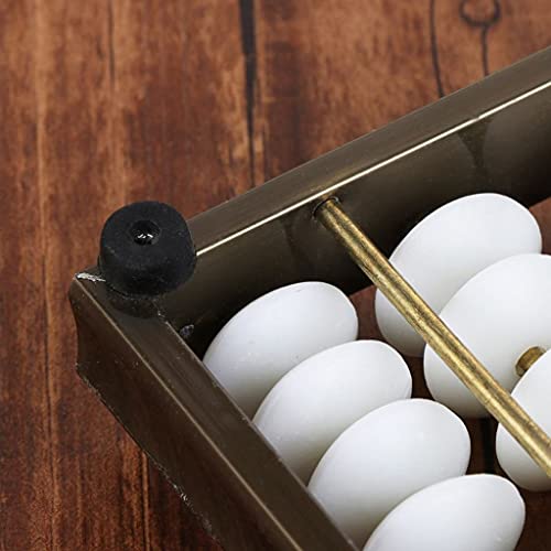 NSUQOA 17 Digits Rods Standard Abacus Chinese Japanese Calculator Counting Tool Math Learning Beginners