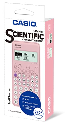 Casio fx-83GTCW Pink Scientific Calculator