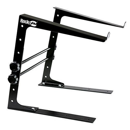 RockJam RJLP1 Adjustable DJ Laptop Stand, Anti Slip Desktop Riser