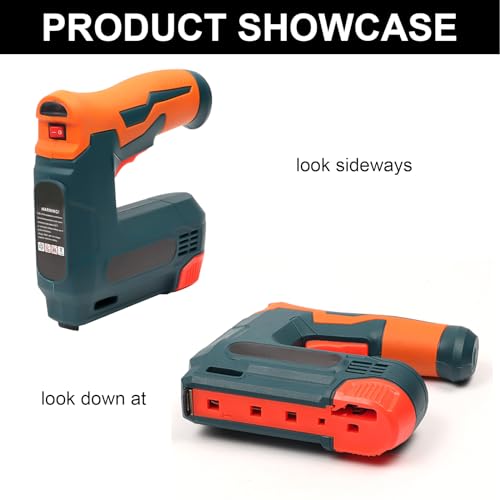 khbyt Electric Stapler Lithium Cordless Guns Staple Guns Nailer Stapler Furniture Tool Wood Frame Upholstery Renovation