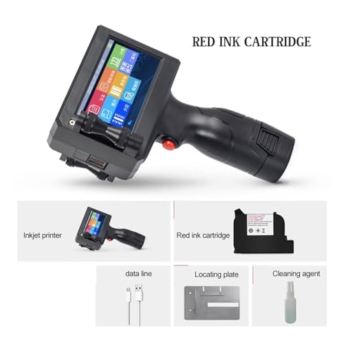 HGIYA Handheld Inkjet Printer Smart Small Packaging Bag QR Code Barcode Identification Portable Bag Carton