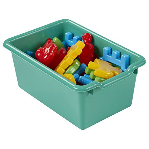 ECR4Kids 10-Section Hanging Coat Locker with Shelf and 10 Scoop Front Bins, Cubby Storage, Contemporary