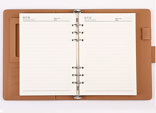 Padfolio Organizer Binder,Portfolio, Leather Portfolio Binder A5B5 Professional Document Folder Padfolio Leather File Organizer Case for Business Conference Meetings
