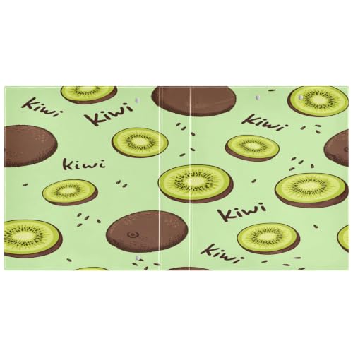 Xpdkjwd Singular Fruit Diagram 3 Ring Binder Can Hold 200 Letter Size Binders, Suitable for Home, Office, Dormitory, 2Pcs