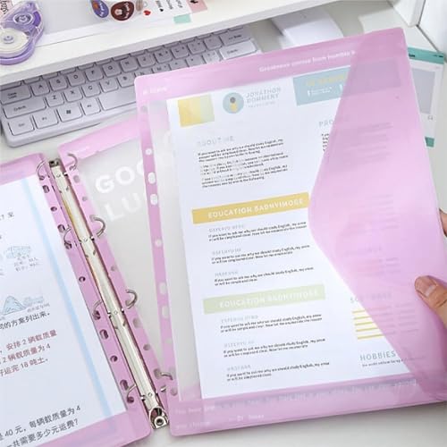 folders 8 Pack A4 Binder Pocket Envelopes Binders Folder