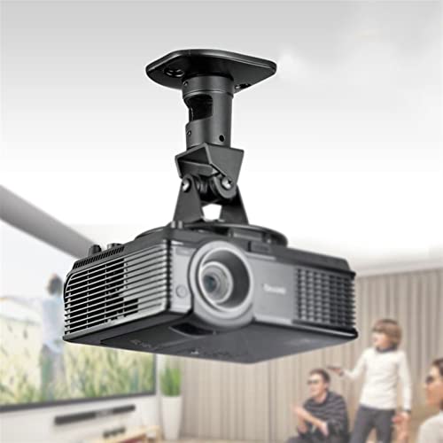 Projector Mount Bracket Projector Shelf Home Heavy-Duty Wall-Mounted Projector Rack Office Living Room Conference Room Universal Ceiling Projector Stand can be Adjusted Freely Projector Stand (Color