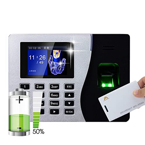 Time Attendance Machine Office Electronics Linux System TCP/IP USB Biometric Fingerprint Time Clock Office Attendance System Recorder Timing Employee Machine Reader (Color : K14 Size : US) (K14 UK)