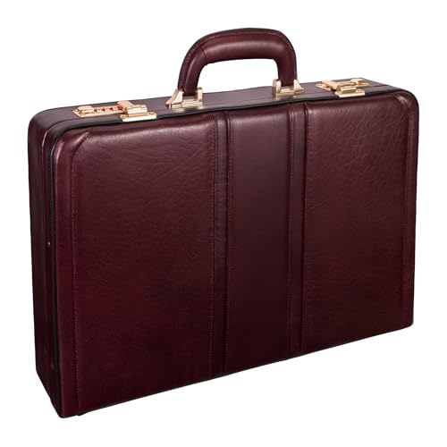 McKleinUSA DALEY, Leather 3.5" Attaché Briefcase